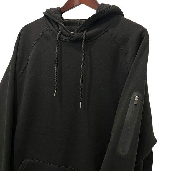 RBX Mens Black Prime Fleece Pullover Hoodie Size XL New with Tags - Picture 4 of 12